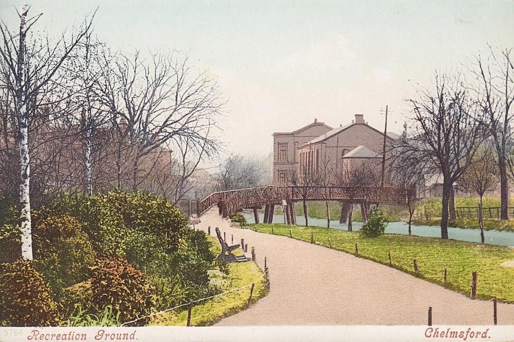 1900 - ANGLETERRE - Chelmsford : terrain de loisirs, Envoi, Avant 1920, Non affranchie, Angleterre