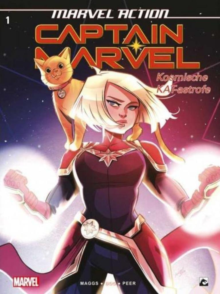 Strip van " Captain Marvel "  nr.1, Boeken, Eén stripboek, Ophalen of Verzenden, Zo goed als nieuw