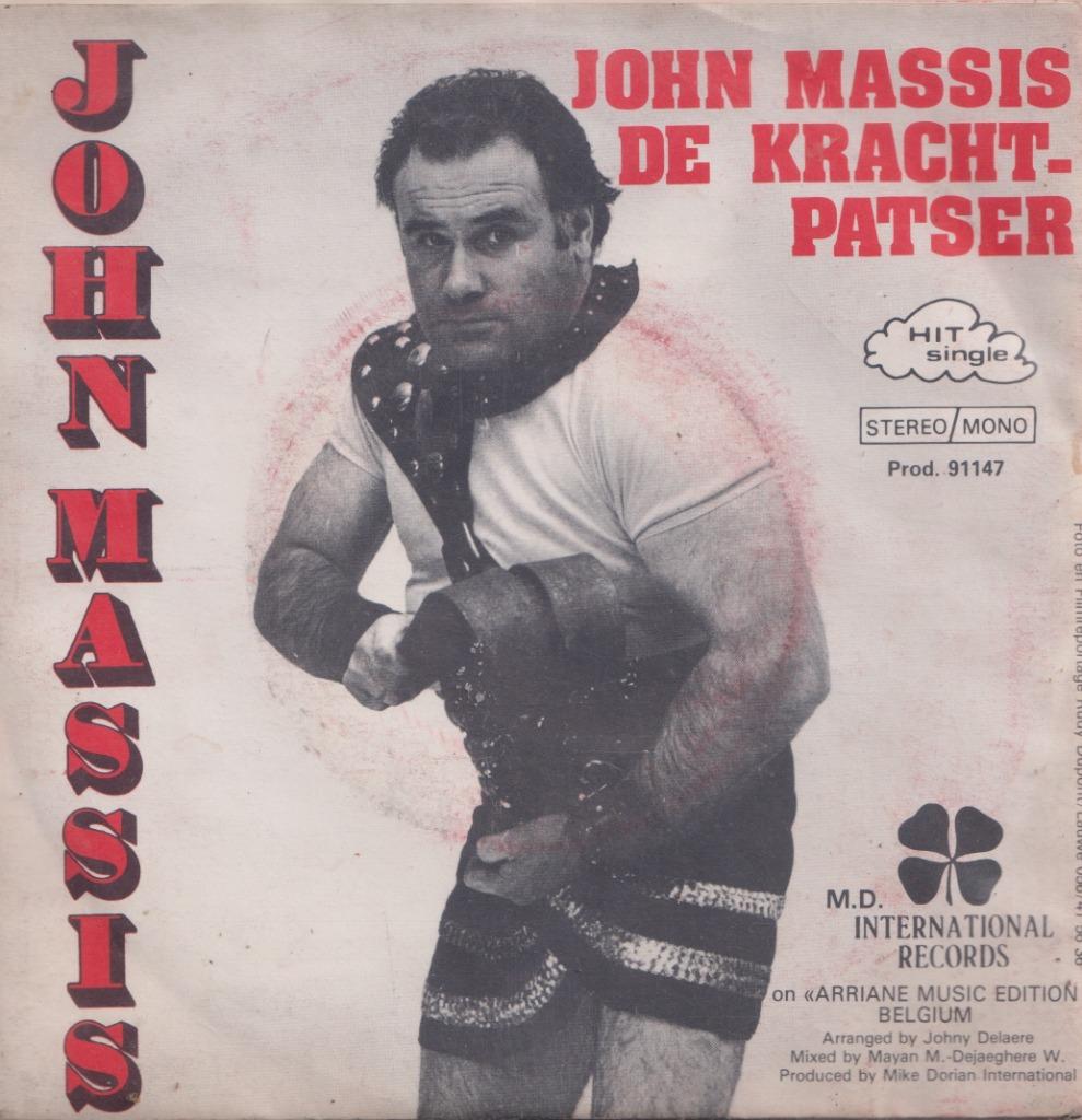 John Massis – De Krachtpatser - Single, Cd's en Dvd's, Vinyl Singles, Gebruikt, Single, Nederlandstalig, 7 inch, Ophalen of Verzenden