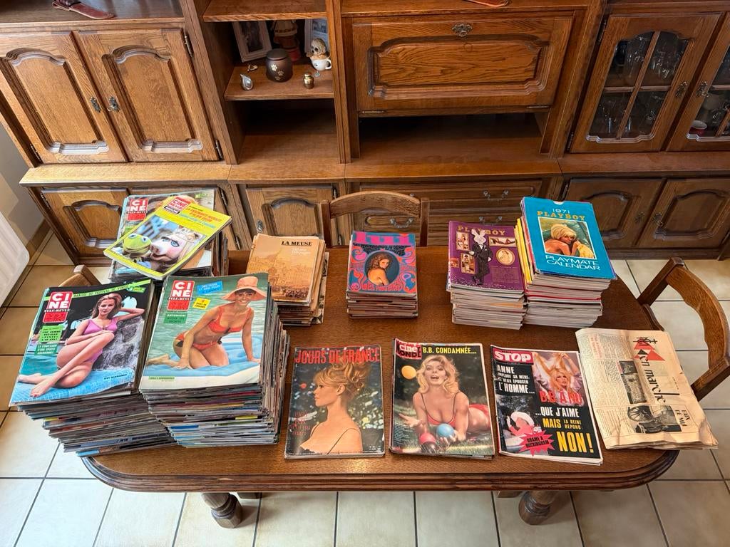 Ciné Télé Revues / Lui / Playboy / Jours de France … Vintage, Enlèvement, 1960 à 1980, Journal ou Magazine