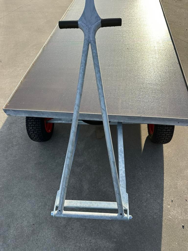 Platte kar strowagen