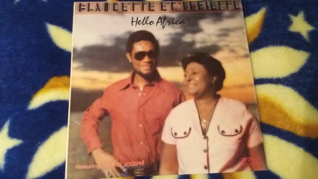 Disque vinyl 33 tours Claudette et ti pierre hello africa, Enlèvement ou Envoi, Comme neuf