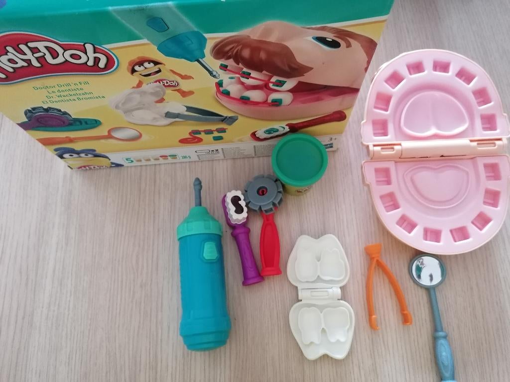Playdoh tandarts, Ophalen, Zo goed als nieuw, Knutselen