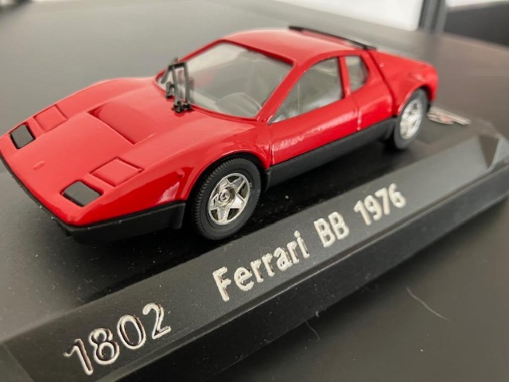 Ferrari 512 BB Berlinetta Boxer 1976 1/43 Solido 1802, Ophalen, Zo goed als nieuw, Auto, Solido