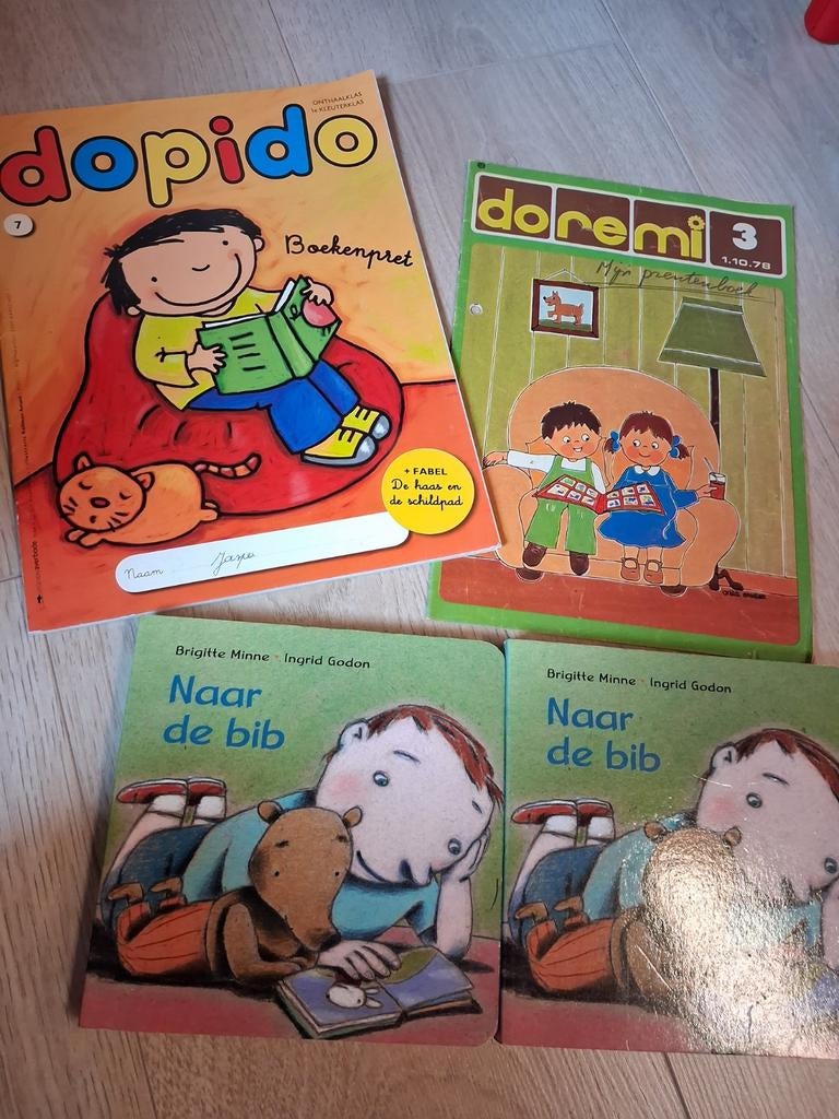 Prentenboeken en doremi, thema de bib, Boeken, Ophalen