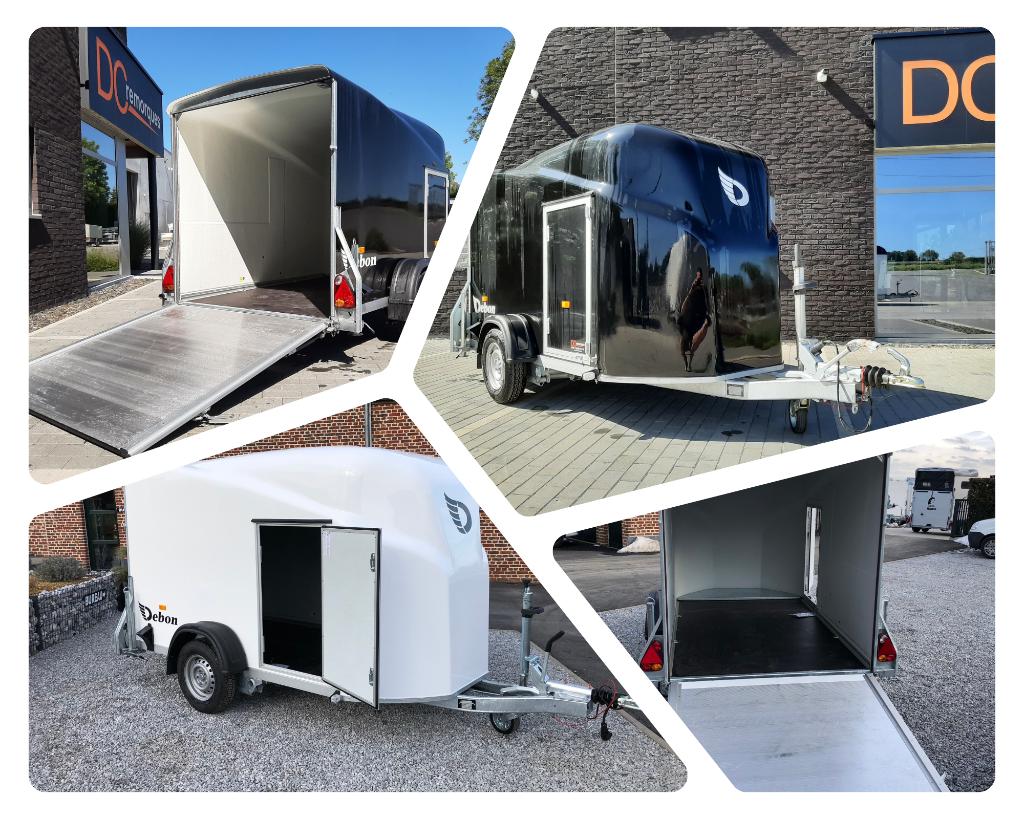 Remorque fourgon Debon Cargo 1300, Auto diversen, Ophalen