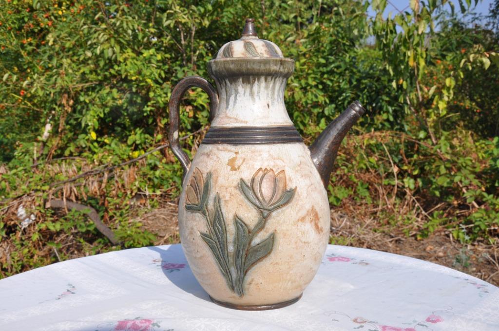 §  grande cafetière decorative en gres losson, Antiek en Kunst, Ophalen of Verzenden