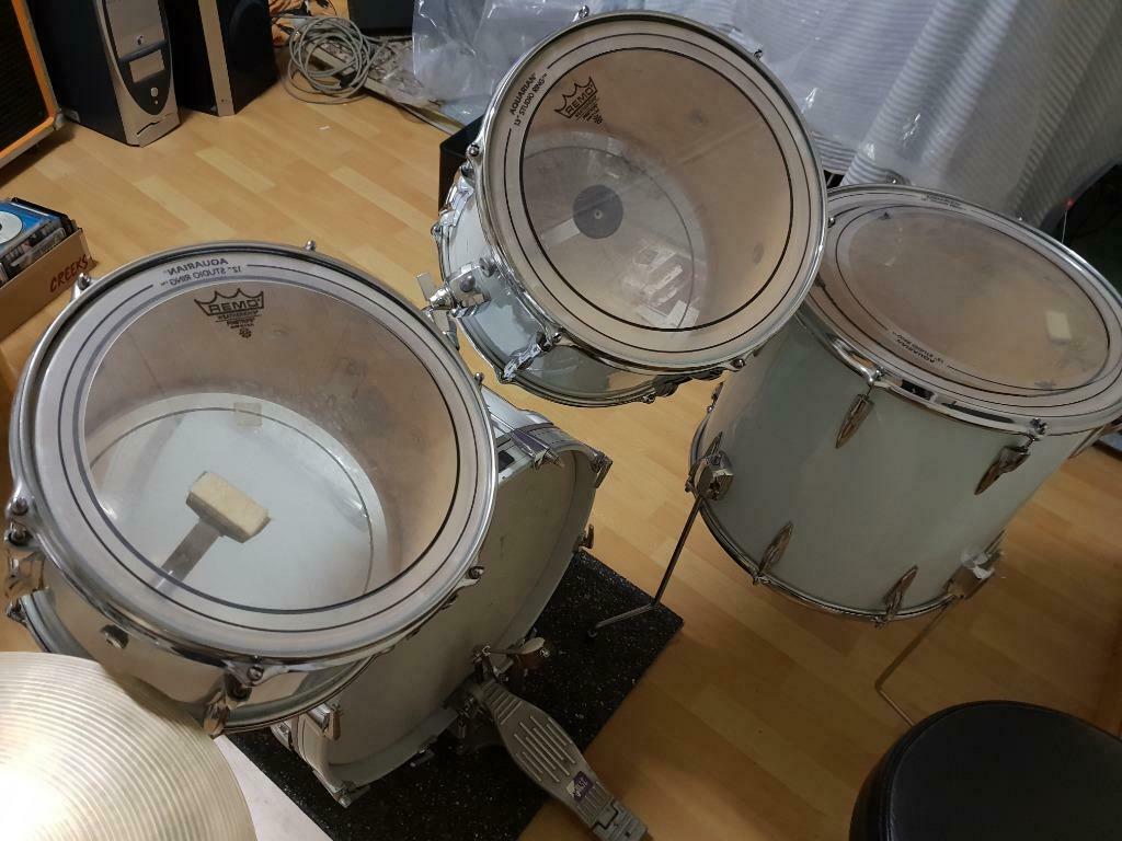 Batterie acoustique vintage, Muziek en Instrumenten, Ophalen, Gebruikt, Premier