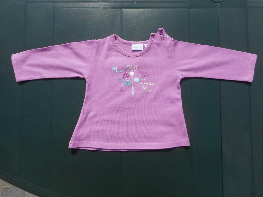 Lichtpaarse T-shirt lange mouwen MEXX voor meisje maat 62, Enfants & Bébés, Vêtements de bébé | Taille 62, Mexx, Enlèvement ou Envoi