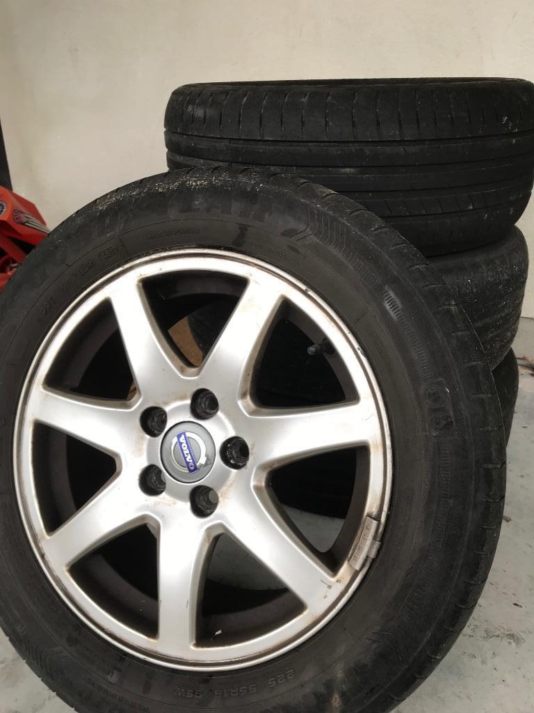 Set velgen Volvo, Ophalen, Zomerbanden, Velg(en)