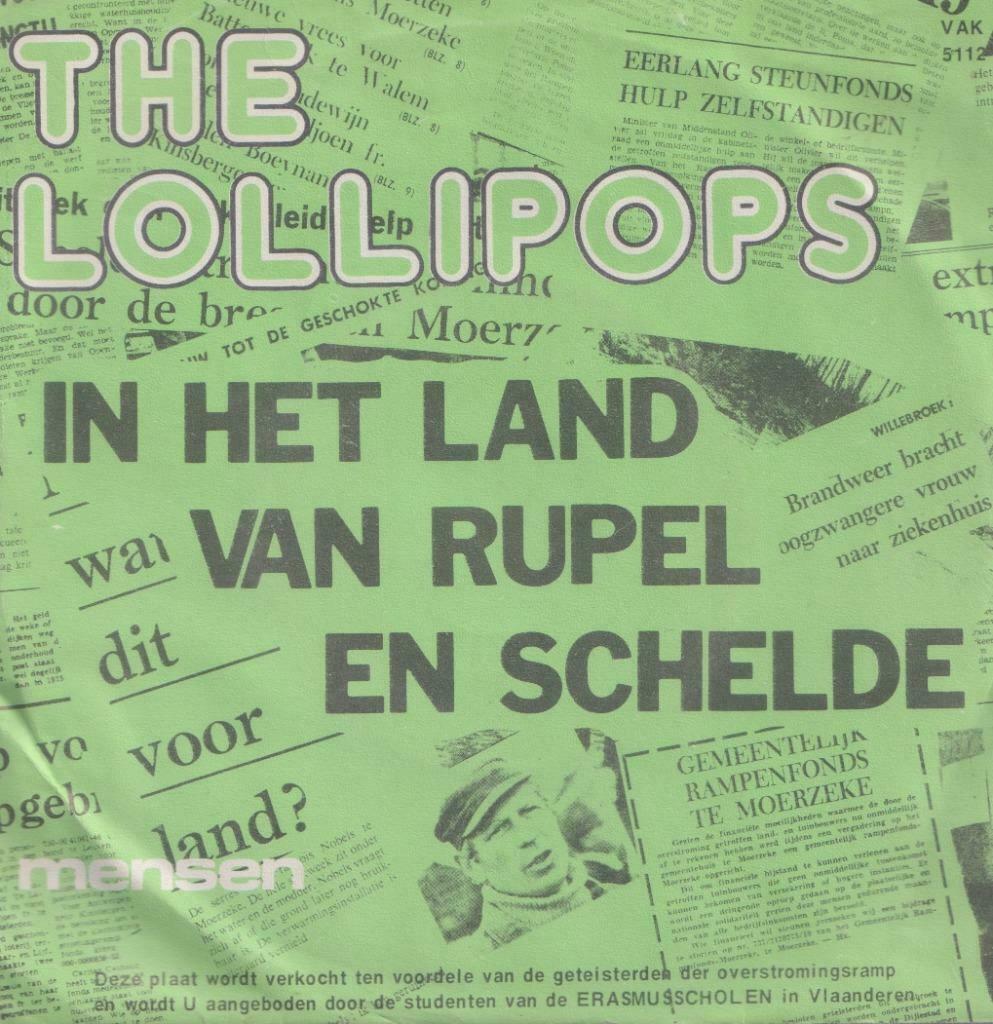 The Lollipops – In het land van Rupel en Schelde / Mensen -, Cd's en Dvd's, Vinyl Singles, Gebruikt, Nederlandstalig, 7 inch, Ophalen of Verzenden