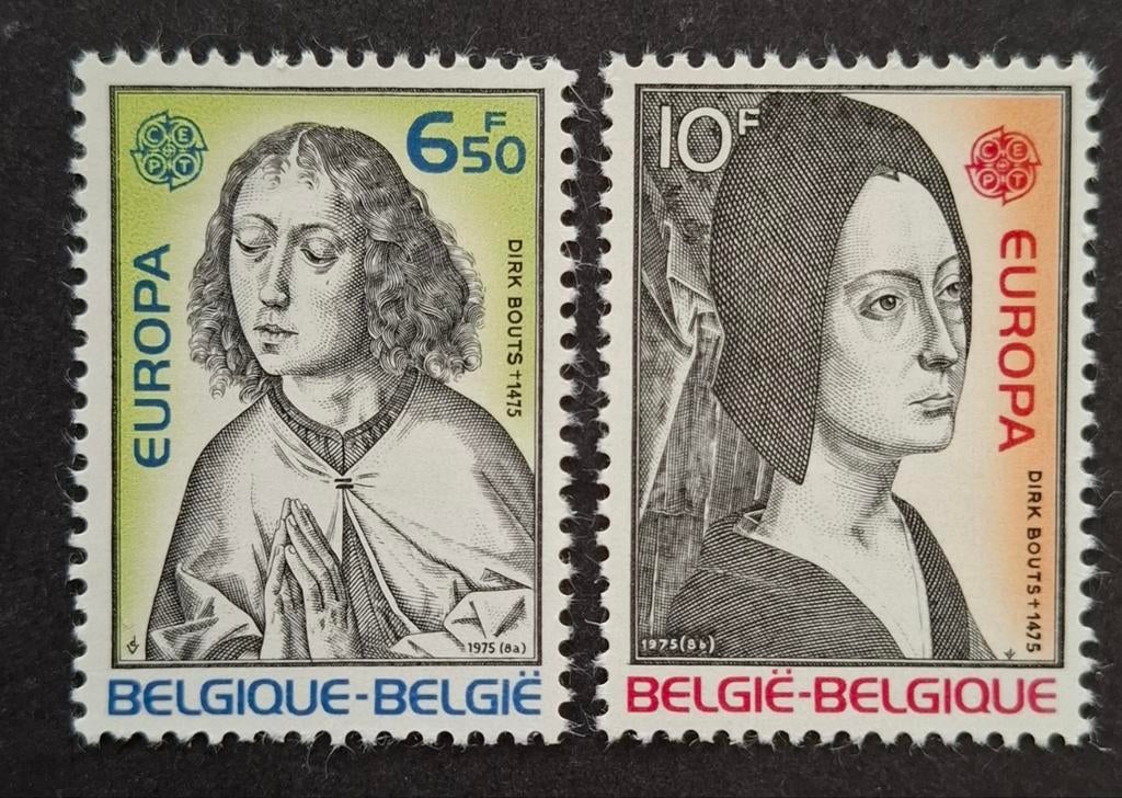 België: OBP 1766/67 ** Europa 1975., Europa, Frankeerzegel, Ophalen of Verzenden, Zonder stempel
