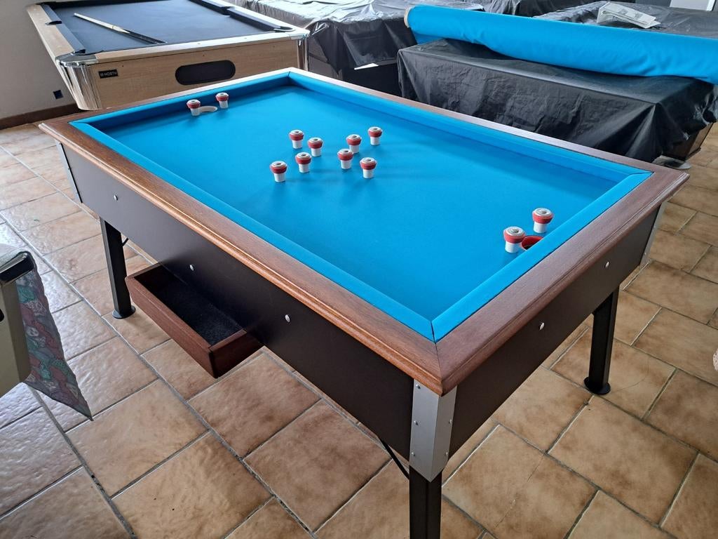 Billard à bouchons remis à neuf, Sports & Fitness, Billards & Billards américains, Enlèvement ou Envoi, Comme neuf