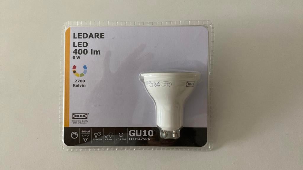 Ikea lamp Ledare Led 400 lm, Ophalen of Verzenden, Nieuw