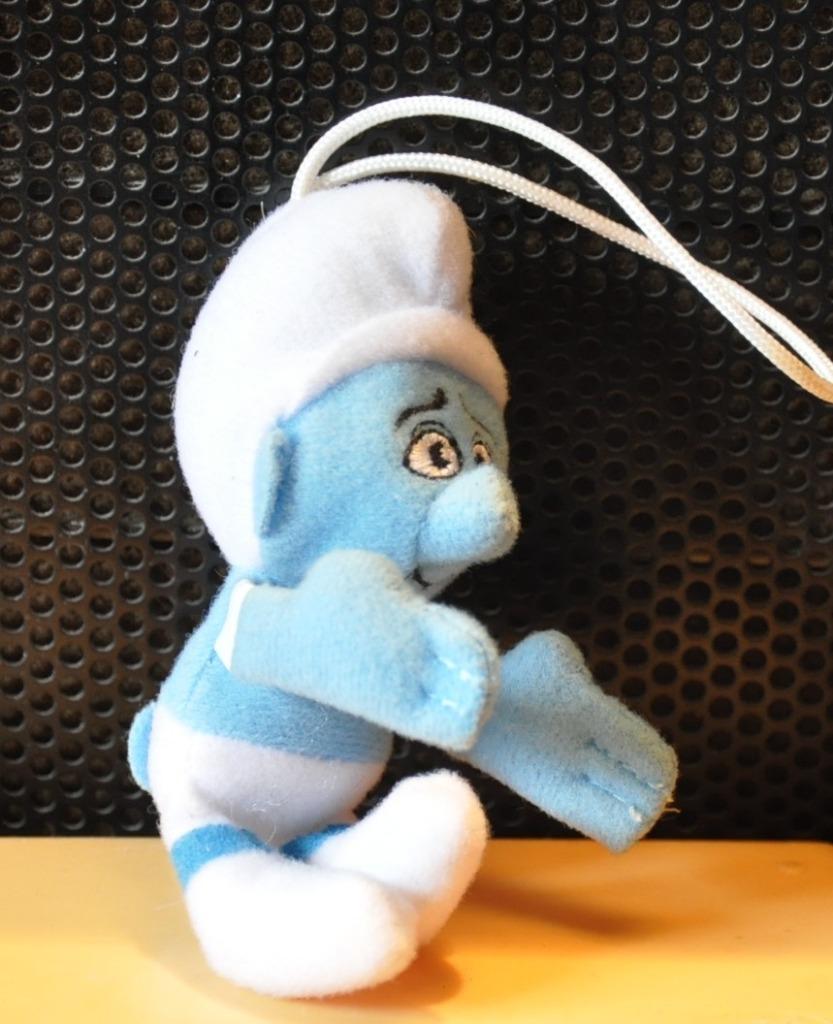 figurine schtroumpfs peluche (15), Collections, Schtroumpfs, Enlèvement ou Envoi, Utilisé