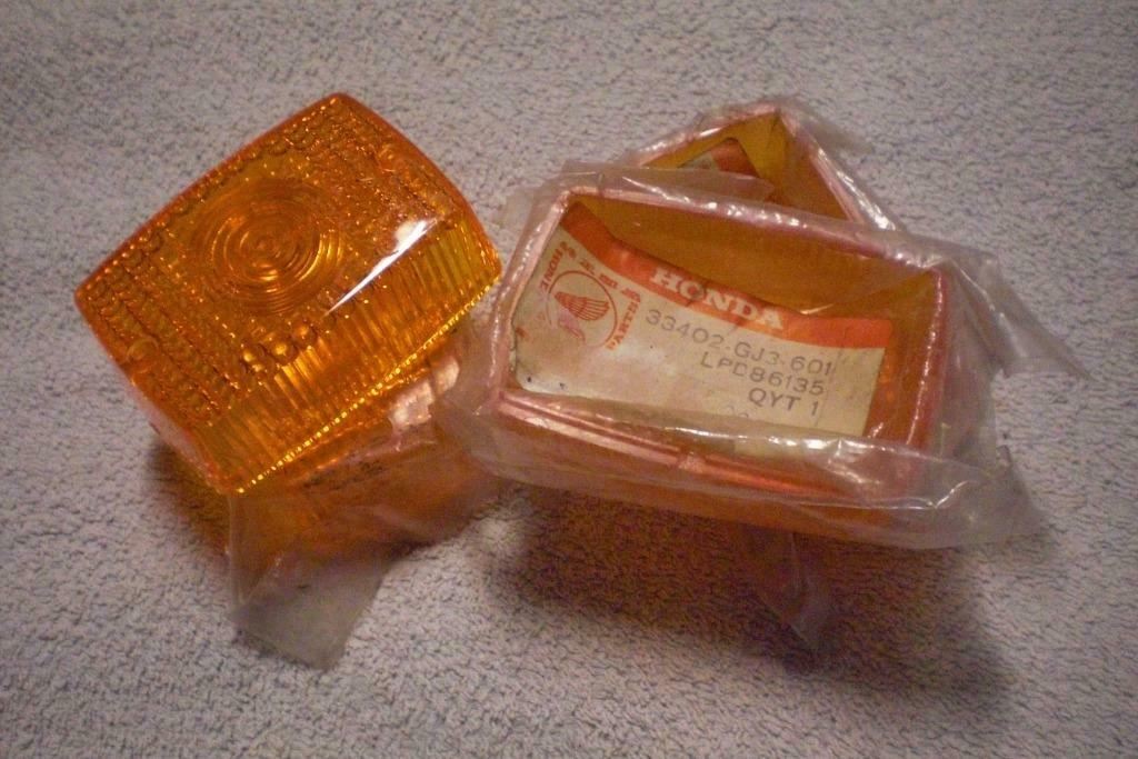 Honda PX PXR Scoopy pinkerglas / lens CEV 4 stuks NOS, Fietsen en Brommers, Ophalen of Verzenden, Nieuw, Overige typen, Honda