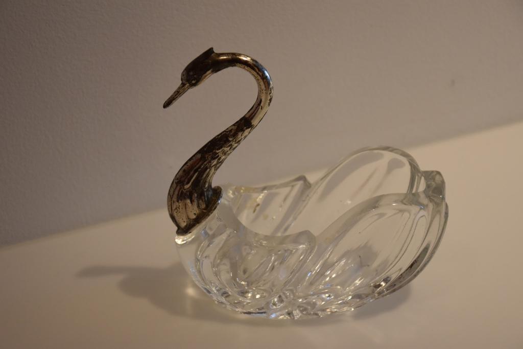 canard en verre et argent, Ophalen, Zo goed als nieuw