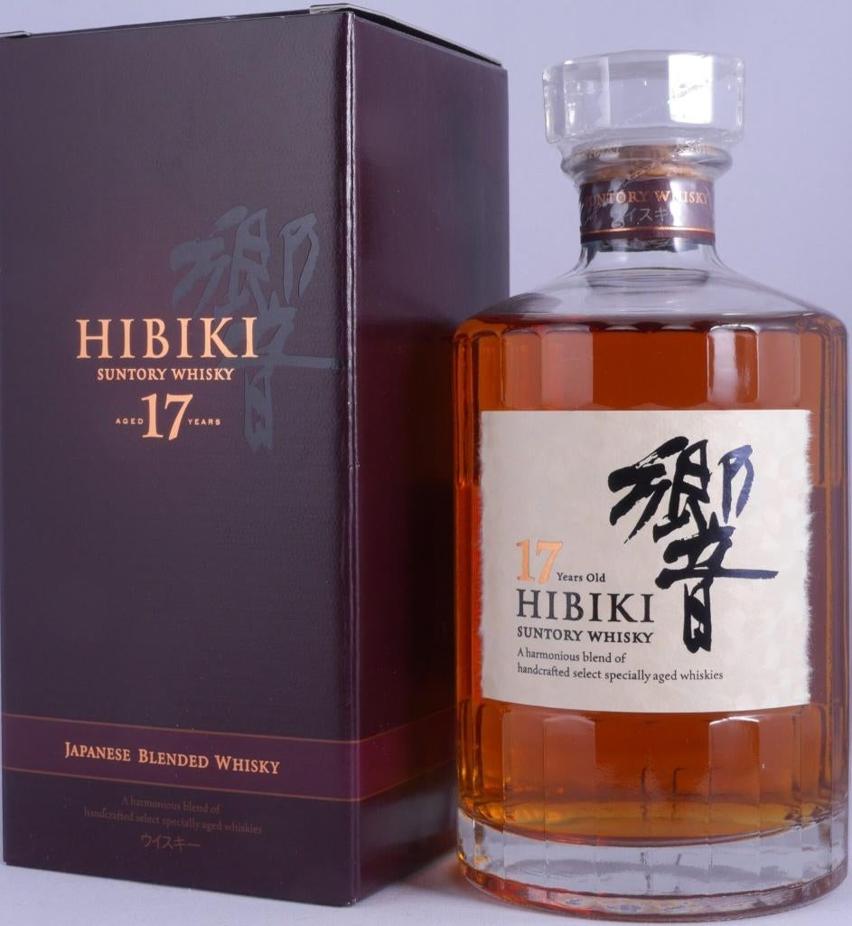 Hibiki 17 whisky (old dark purple box), Ophalen of Verzenden, Nieuw, Vol