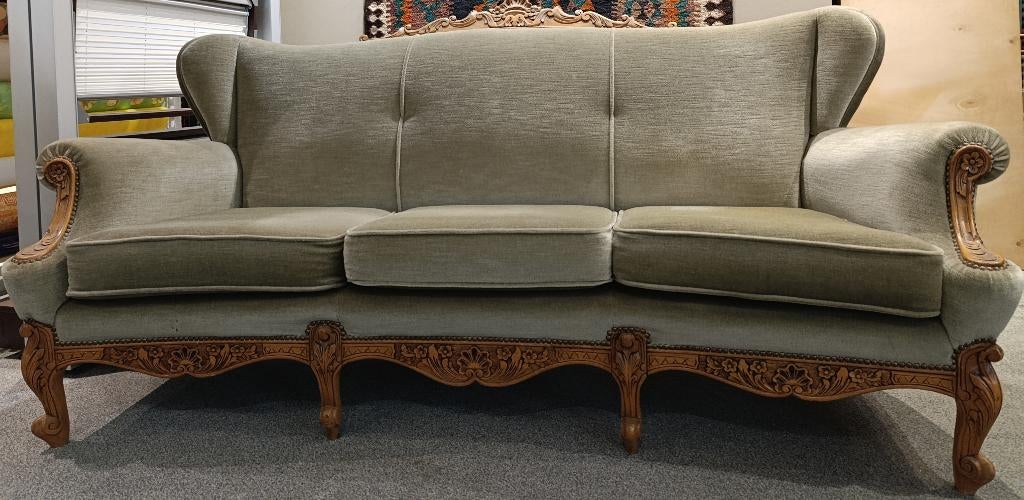 Salon Louis XV 1 x 3-zit & 2 x 1-zit, Antiek en Kunst, Ophalen