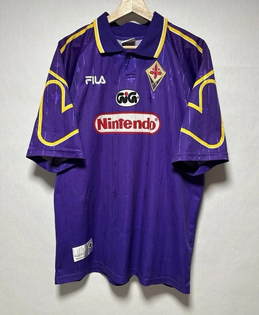 Fiorentina Rui Costa Voetbalshirt Origineel Nieuw 1997, Envoi, Comme neuf