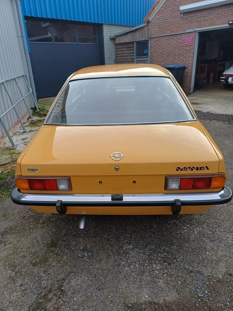 opel manta b berlinette 1200s 1978 okergeel, foto 7