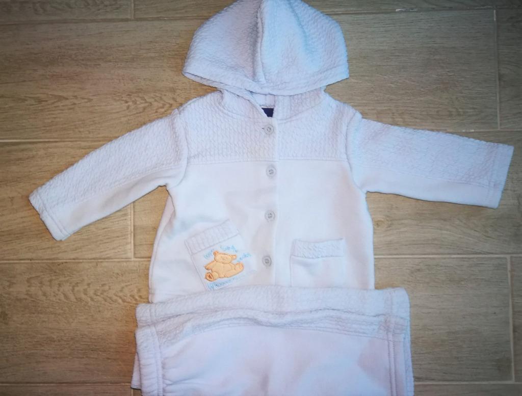 Warm broekje + gilet met kap - Hans - maat 62, Jongetje of Meisje, Ophalen of Verzenden, Zo goed als nieuw, Setje