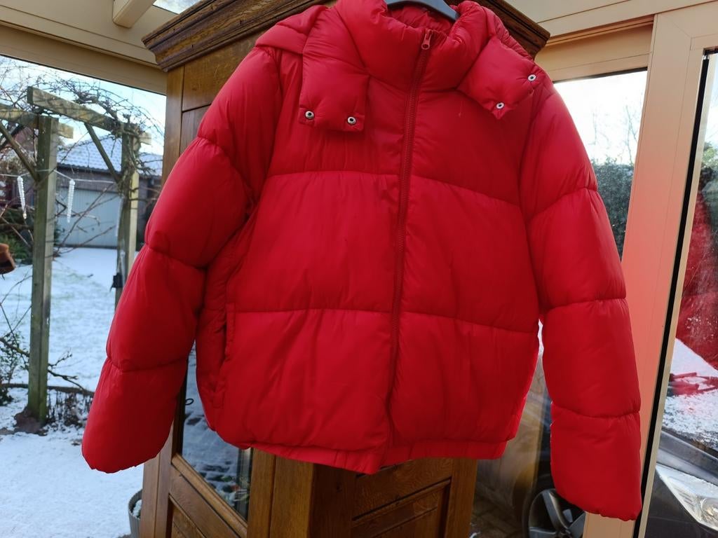 Doudoune femme couleur rouge taille xl prix 10€, Ophalen, Rood
