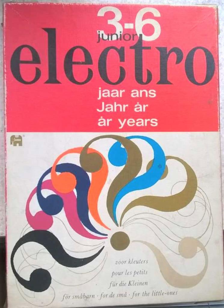 Bordspel - Electro Junior leert spelend leren, Ophalen of Verzenden, Gebruikt, Taal en Lezen, Met licht