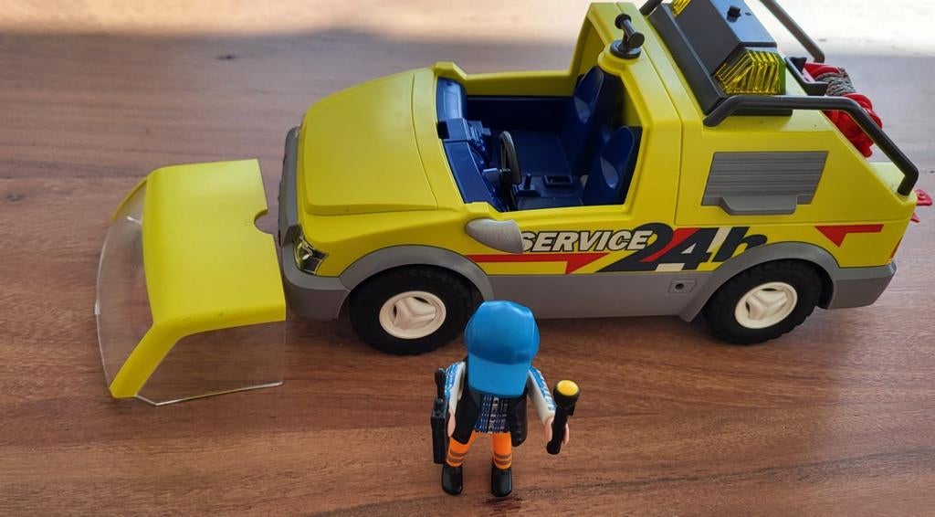 Playmobil service wagen, Ophalen, Zo goed als nieuw