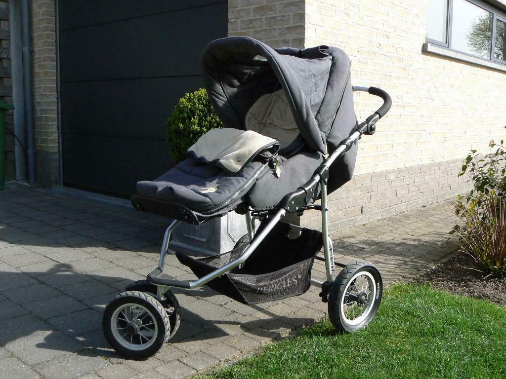 Pericles kinderwagen/buggy combinatie, Gebruikt, Verstelbare duwstang, Combiwagen, Ophalen