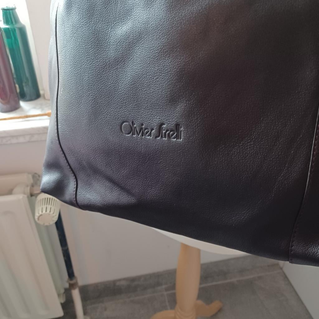 Sac à main Oliver Strelli, Enlèvement ou Envoi, Comme neuf, Brun