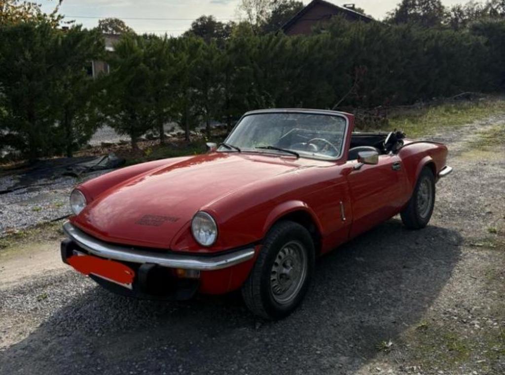 Triumph Spitfire 1500 - 1974, Particulier, Te koop, Spitfire