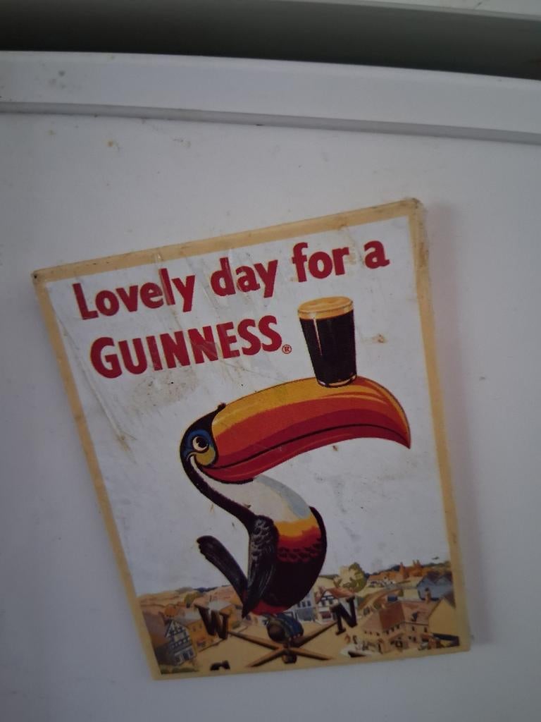 Magneet Guinness, Verzamelen, Ophalen of Verzenden
