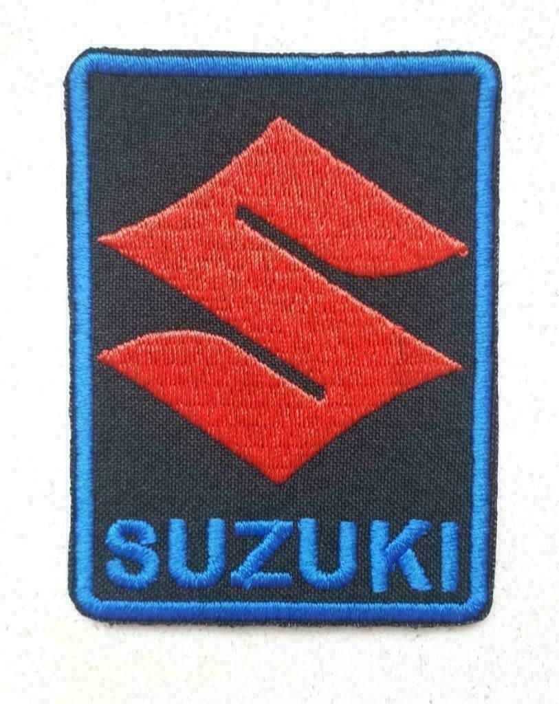 Patch Suzuki - 58 x 79 mm, Motoren, Ophalen of Verzenden, Nieuw