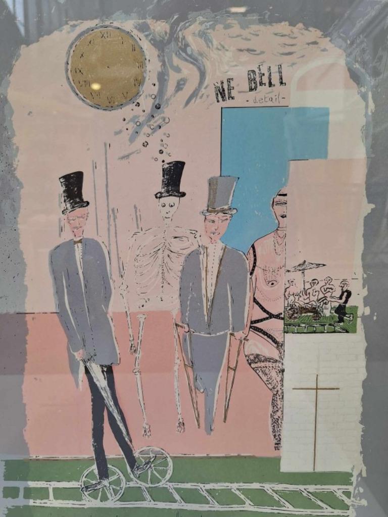 zeefdruk Van Den Driessche Jan, Antiek en Kunst, Ophalen of Verzenden