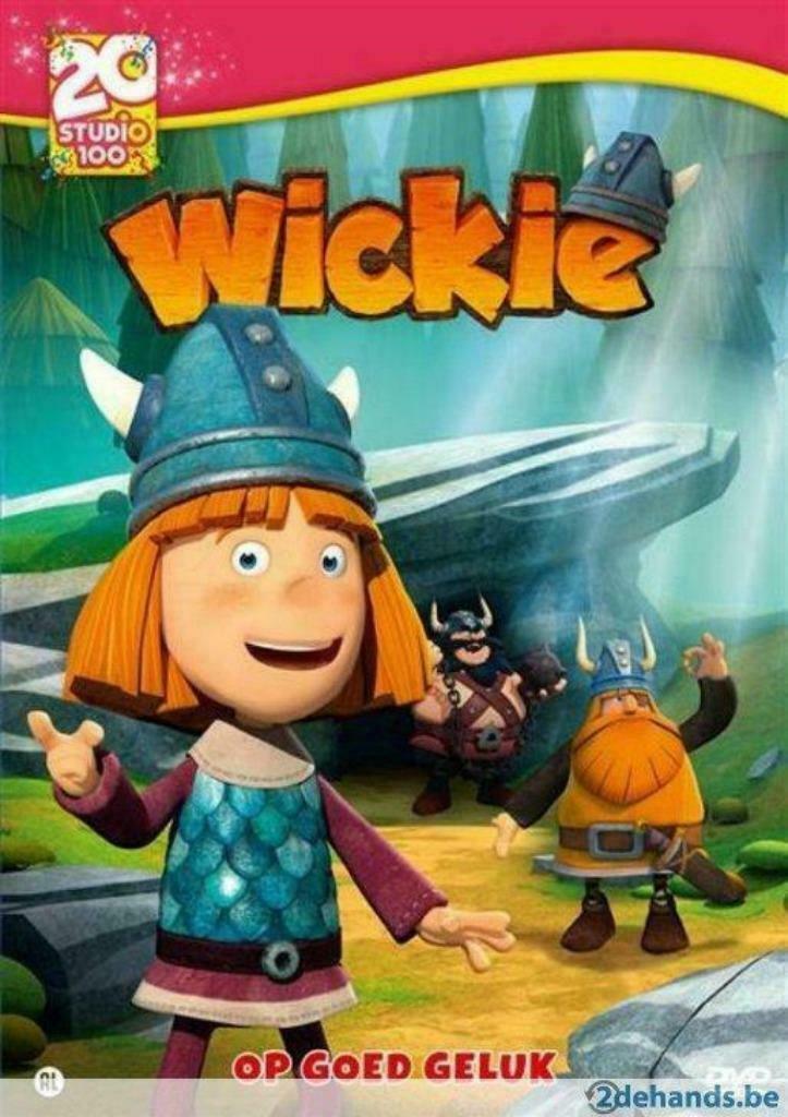 DVD WICKIE - OP GOED GELUK, Ophalen of Verzenden