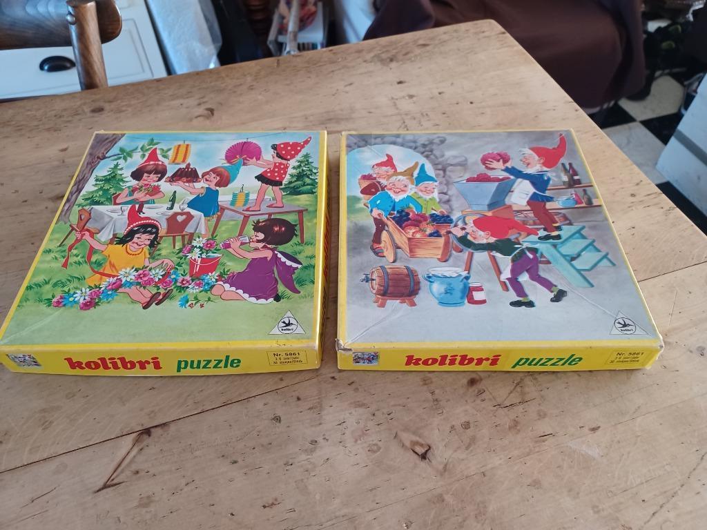 Houten puzzels KOLIBRI 30 stukjes aan 4 euro per stuk, Enlèvement ou Envoi, En bois