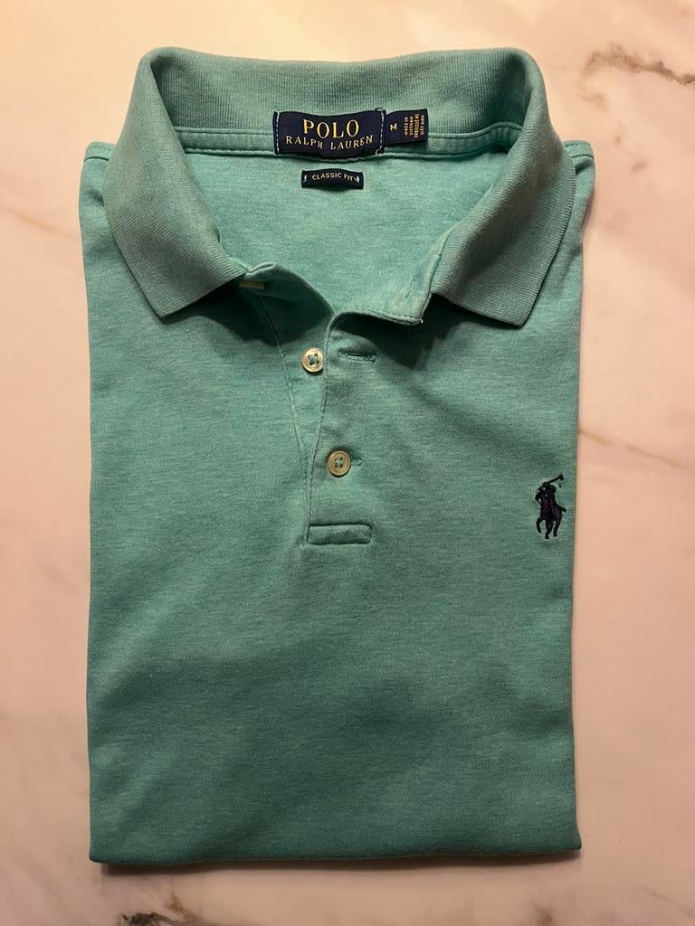 Polo Ralph Lauren bleu clair, Enlèvement ou Envoi, Comme neuf, Polo Ralph Lauren, Bleu