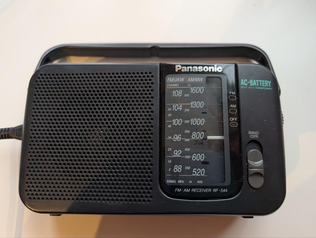 Draagbare radio Panasonic, Audio, Tv en Foto, Radio's, Ophalen of Verzenden, Radio