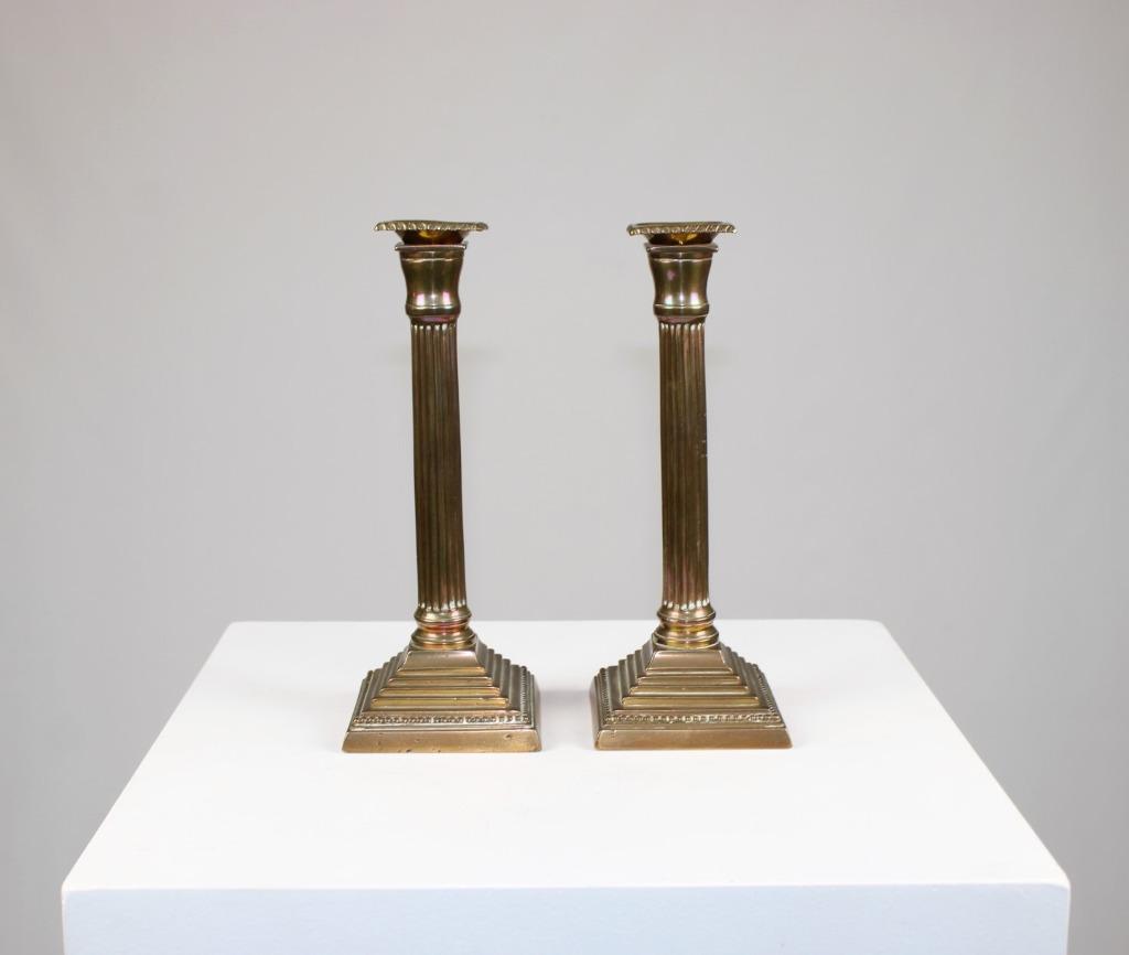 2 chandeliers en bronze, 19e siècle, Enlèvement ou Envoi, Bronze