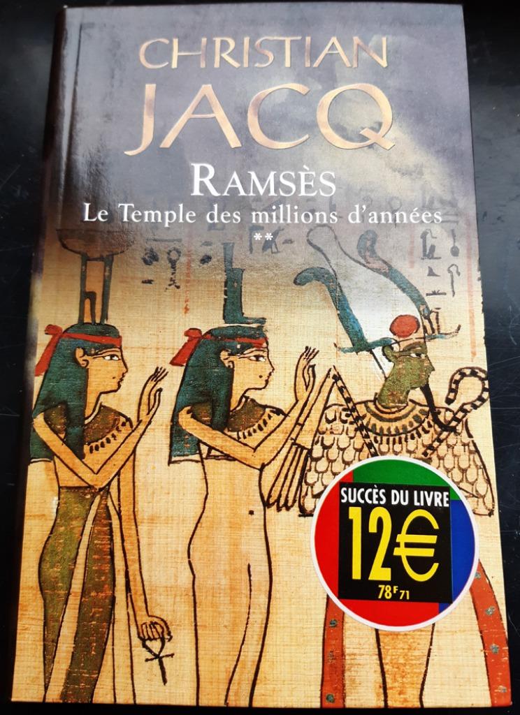 Christian Jacq - 4 livres différents, Livres, Romans, Enlèvement ou Envoi, Christian Jacq, Belgique, Comme neuf