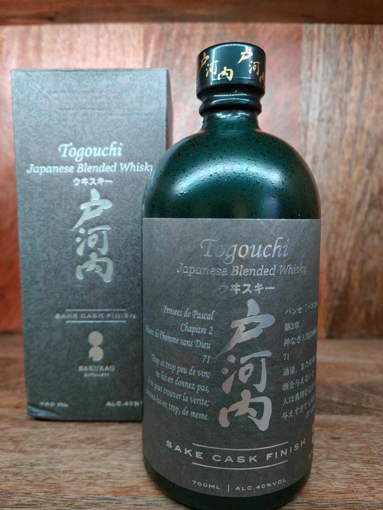 Togouchi Sake Cask Finish - 70cl, 40 + Box, Overige gebieden, Overige typen, Nieuw, Ophalen of Verzenden