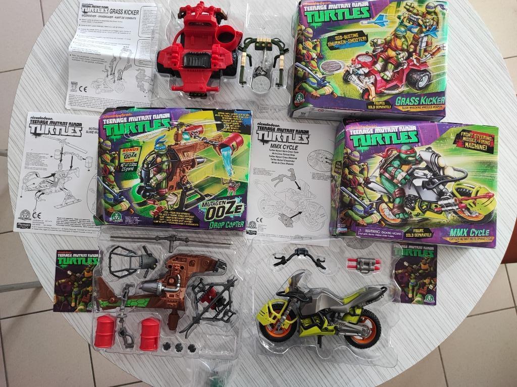 3 véhicules Turtles Ninja, Enlèvement ou Envoi, Utilisé