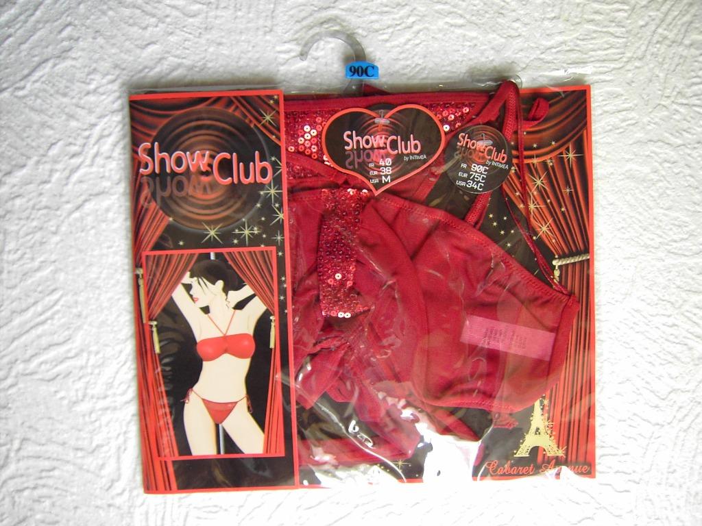 Lingerie Coquine - 'Ensemble Sexy Bordeau' 90C + Jeu Coquin, Enlèvement ou Envoi, Autres couleurs, Ensemble