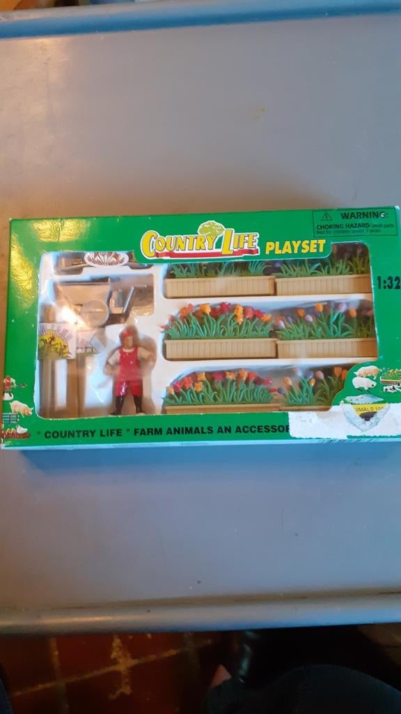 Panoplie figurine et accessoires jardinier fleuriste, Enfants & Bébés, Enlèvement ou Envoi, Neuf