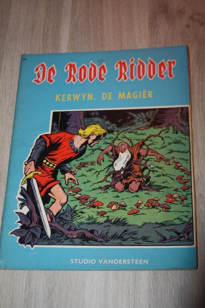 1e druk nr 20 , De Rode Ridder ( Willy Vandersteen ) 1964, Enlèvement ou Envoi, Willy Vandersteen, Une BD, Utilisé