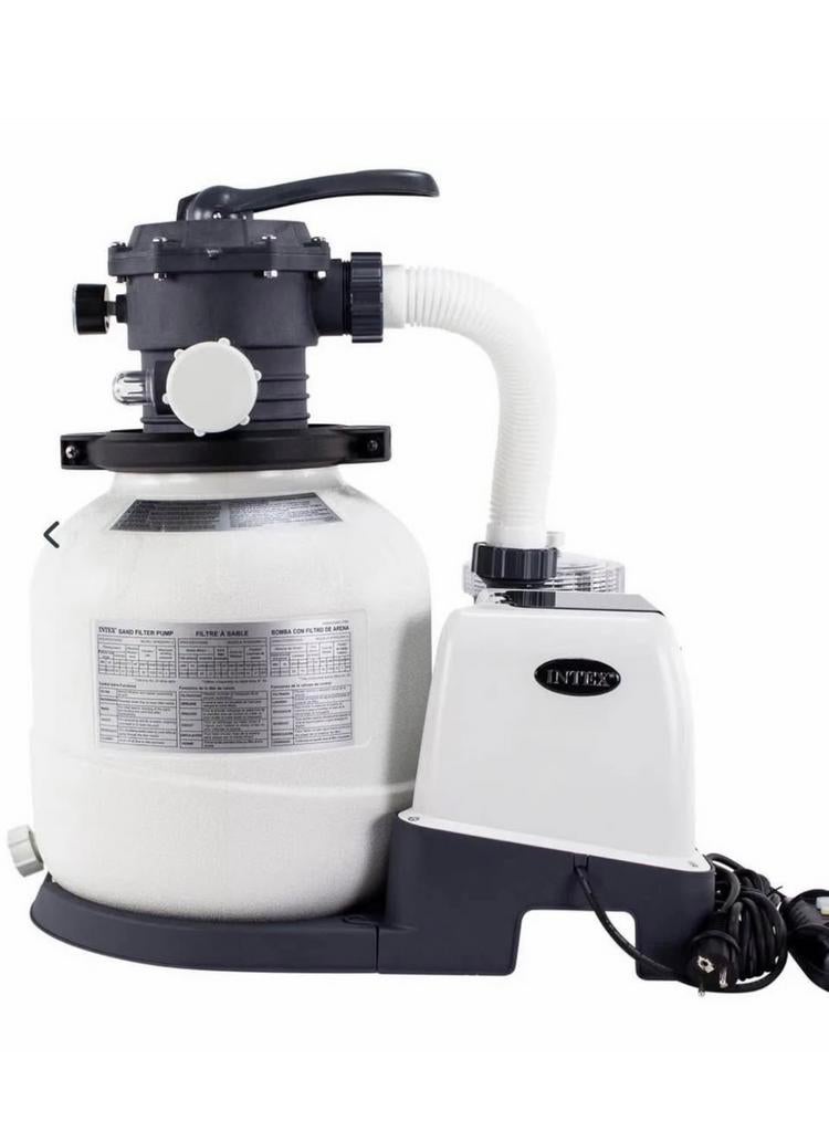 Intex SX2100 zandfilterpomp - 6 m³/u, Tuin en Terras, Zwembad-toebehoren, Ophalen, Zo goed als nieuw, Filter