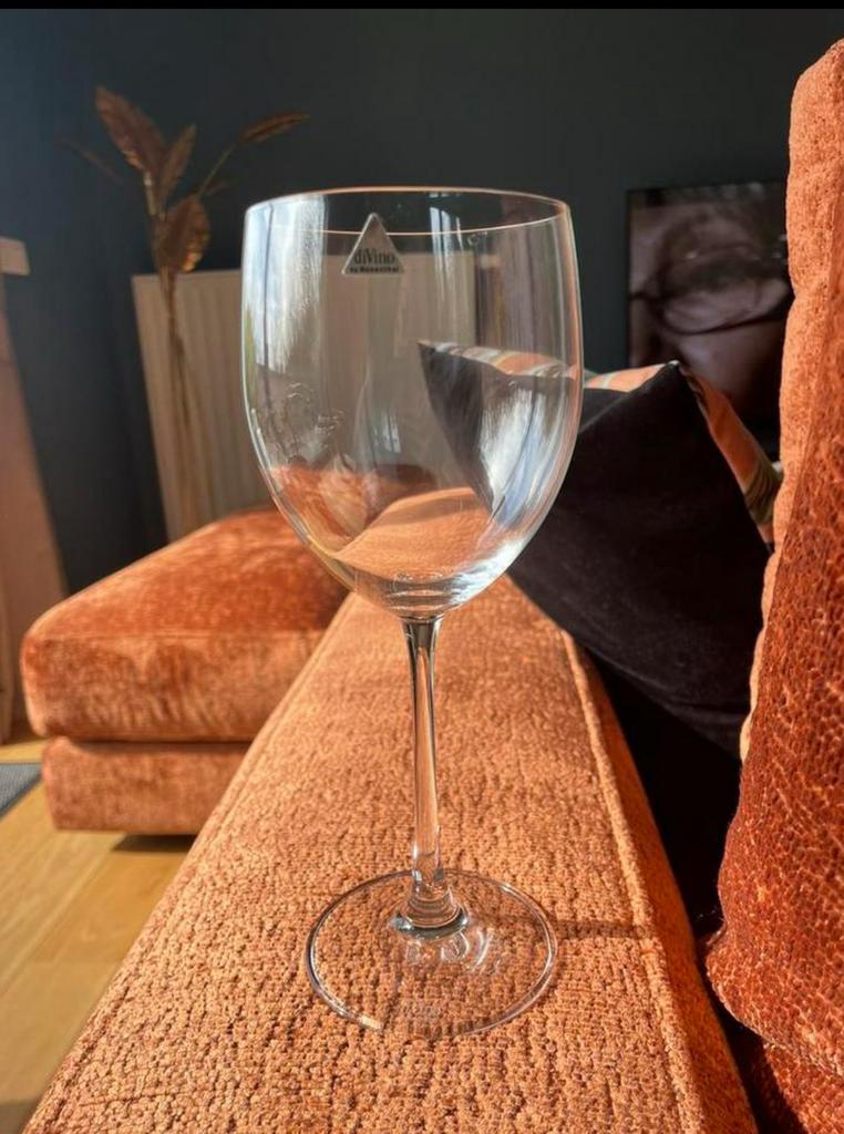 12 verres Divino Rosenthal dont 6 neufs, Enlèvement, Neuf