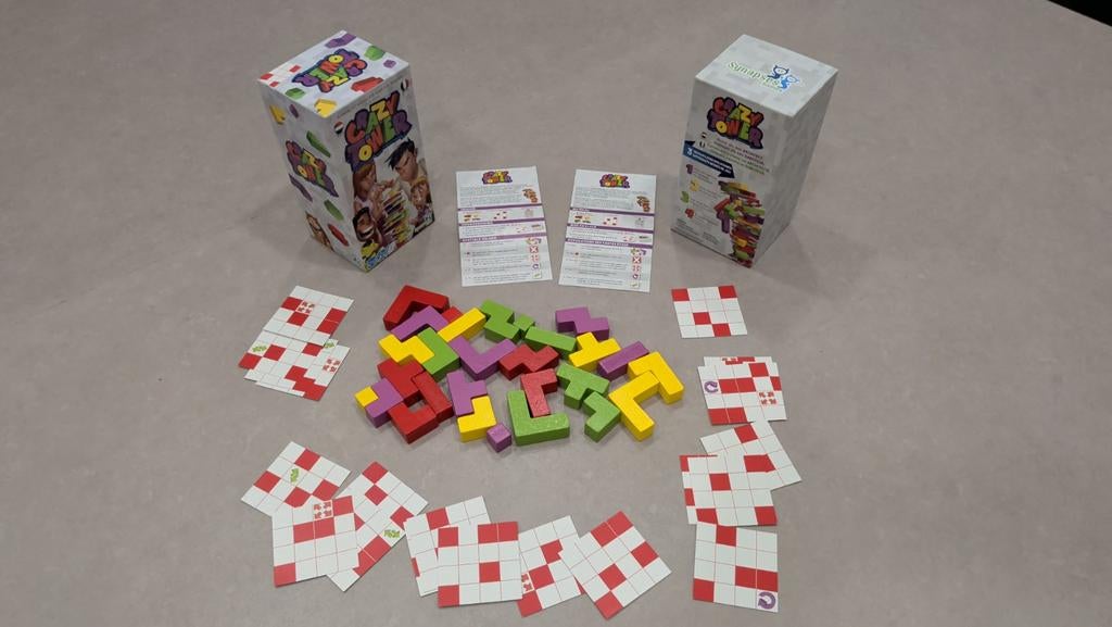 Crazy Tower (jeux Synapses), Trois ou quatre joueurs, Enlèvement, Comme neuf, Synapses games