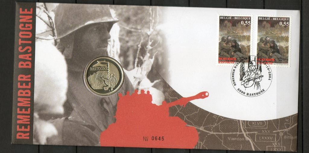Année 2004 : 3330  - Numisletter : Remember Bastogne. 60 ans, Enlèvement ou Envoi